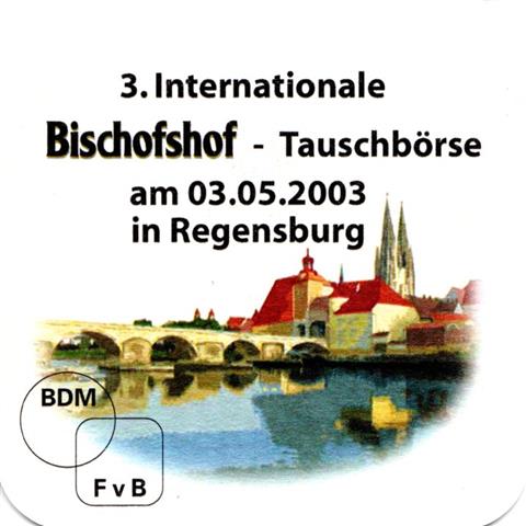 regensburg r-by bischofs quad 11b (185-fvb tauschbrse 2003)
